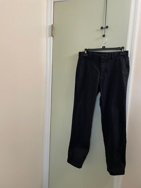 Uniqlo Black Chinos - Straight Fit
